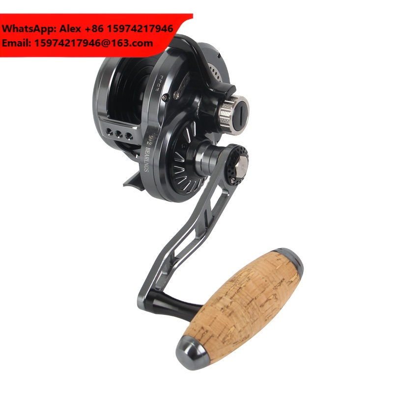 Reel Drag Knob - Metal Slow Fishing Reel Handle Knob