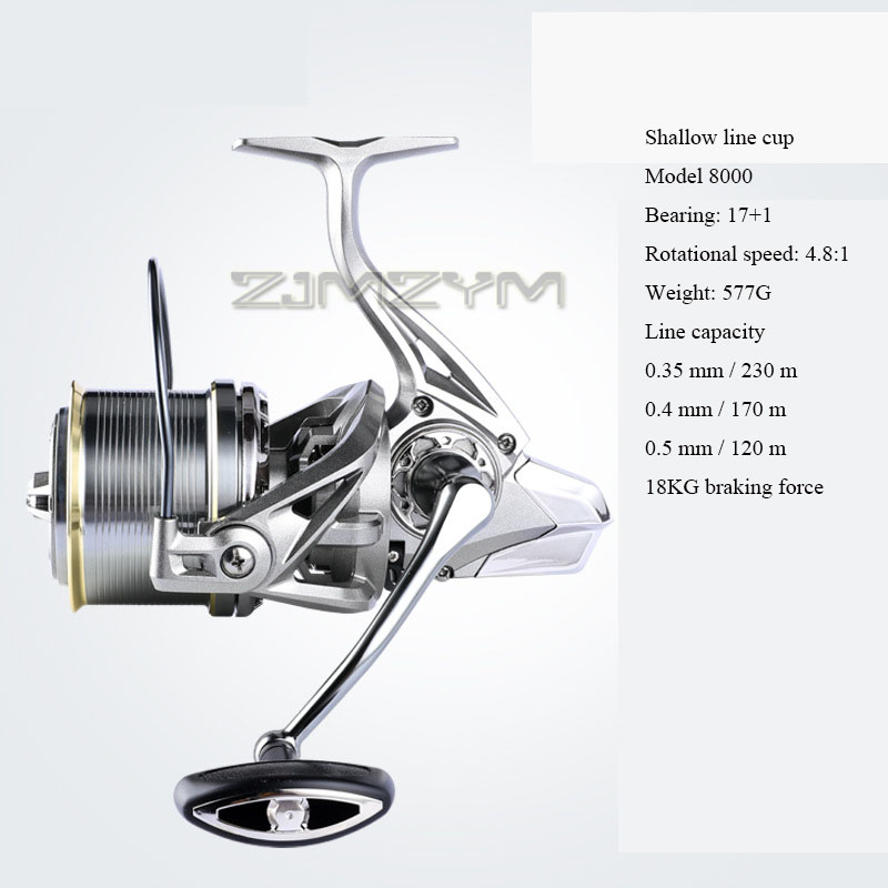 18KG Large Drag Fishing Reels  - đánh giá và giá Reel Spare Spool