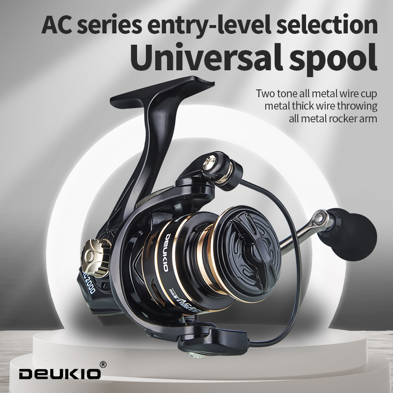 DEUKIO New Spinning Reel Max D - đánh giá và giá Reel Drag Knob