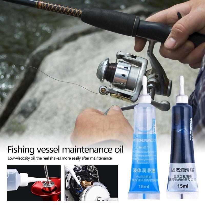 Fishing Reel Maintenance Oil A - đánh giá và giá Spinning Reel