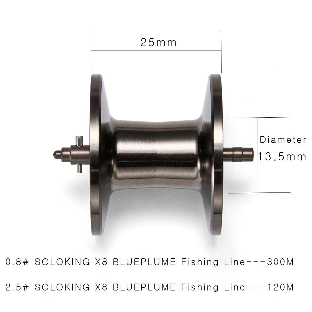 SOLOKING ASHMOON Deep Spool 5. - đánh giá và giá Reel Spare Spool