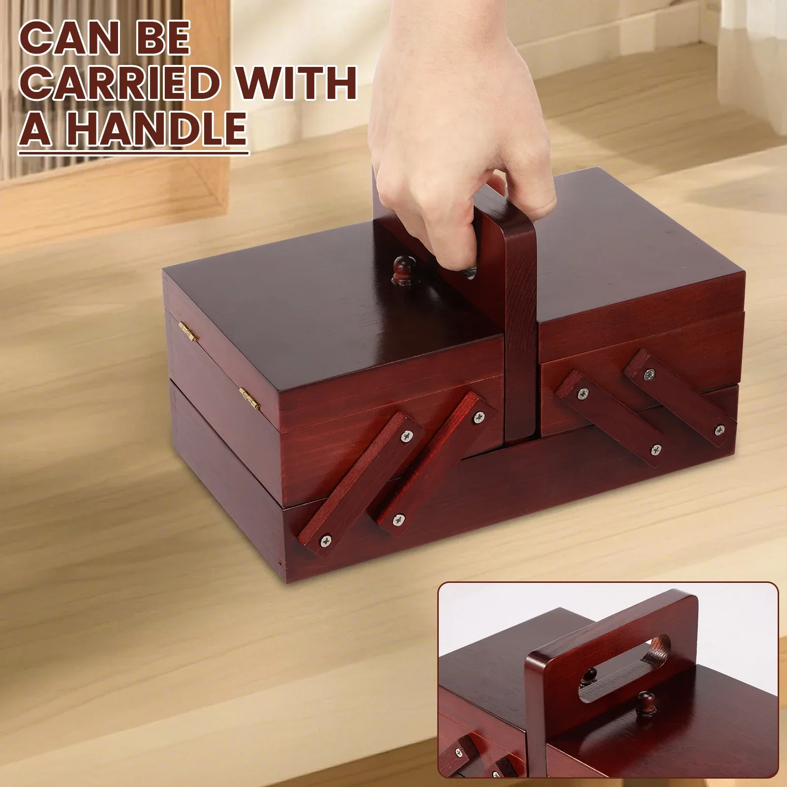 Expandable Sewing Thread Box W - đánh giá và giá Reel Case